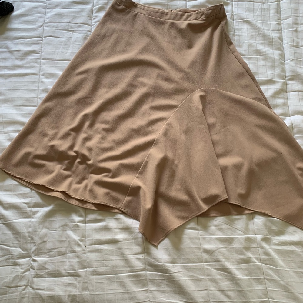 light pink skirt